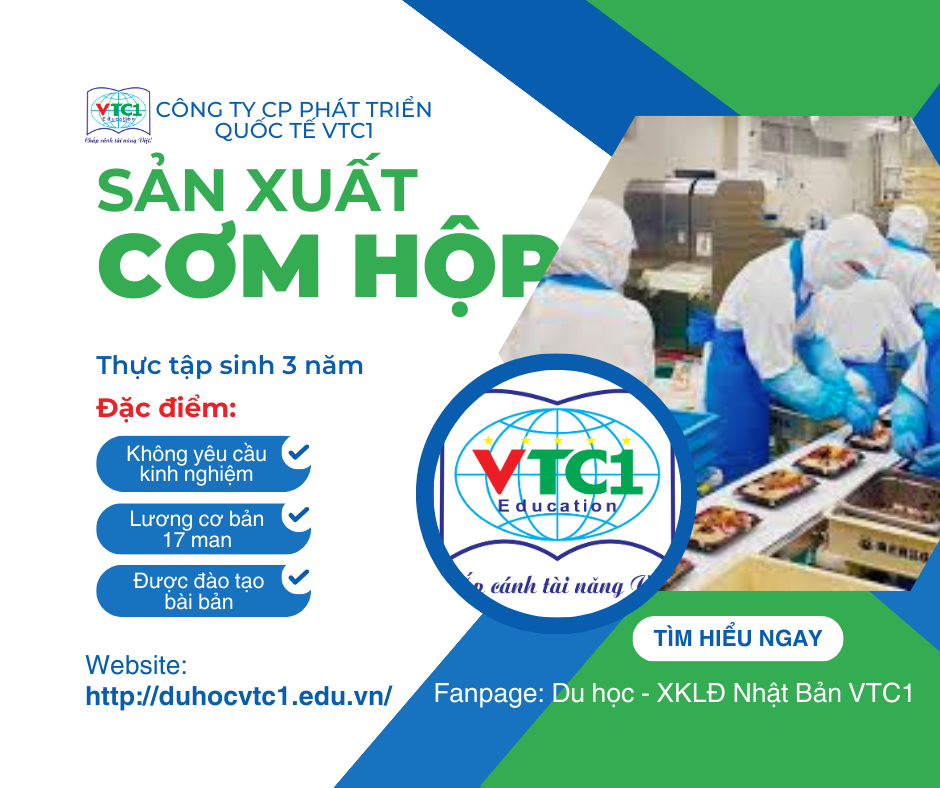 Tuyển thực tập sinh Nhật Bản